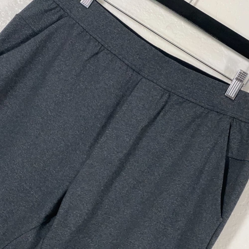 Lululmeon Intent Jogger Luon Stretch Fabric in Heathered Black Men's L/30